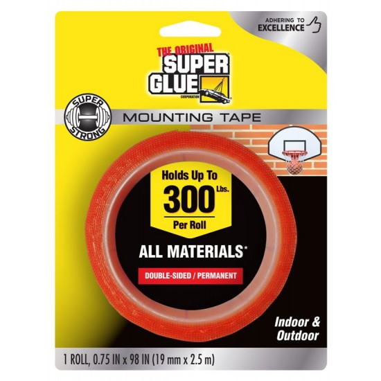 Mounting Tape - Super Strong Tape (0.75in x 98in / 19mm x 2.5m)