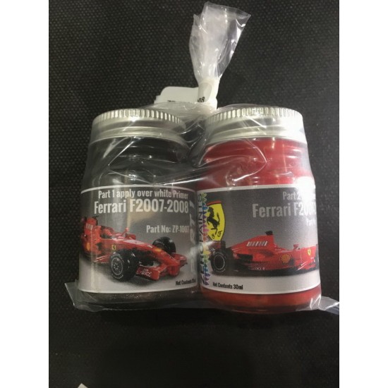 Ferrari/Maserati Paint - Rosso Formula 1 2007-2008 - 2x30ml (2 Coat Metallic)