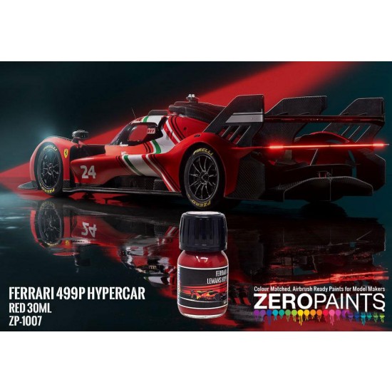 Ferrari 499P Lemans Hypercar #Red Paint (30ml)