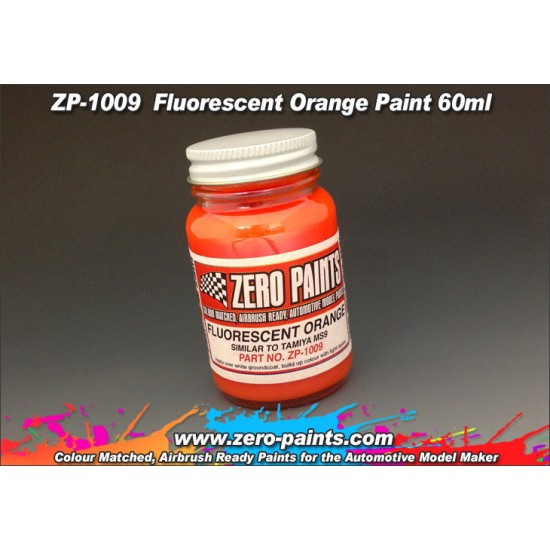 Fluorescent Orange Paint 60ml