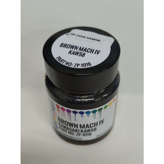 Kawasaki (Moto) Paint - KAW 58 Brown Mach IV 1970s (60ml)