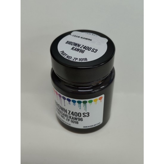 Kawasaki (Moto) Paint - KAW 96 Brown Z400 S3 1970s (60ml)