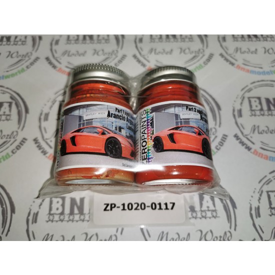 Lamborghini Paint - Arancio Argos Mica 0117- 2 Part (2x30ml) Aventador 2011