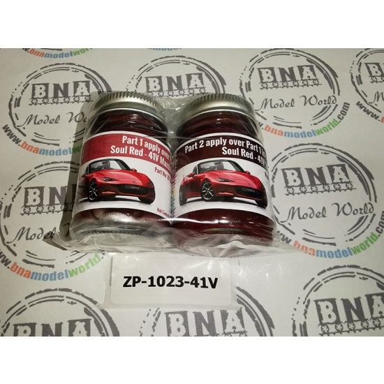 Genuine Mazda Touch Up Paint Pen - Soul Red (41V) - OEM 0000-92-41V, Direct Replacement