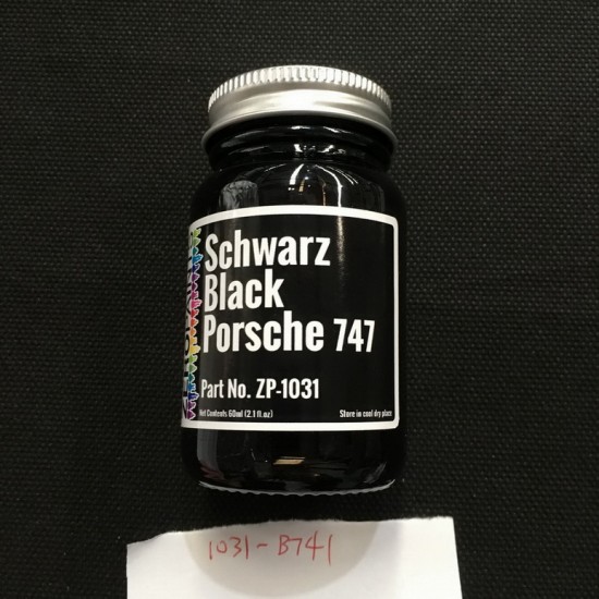 Porsche Paint - Black 741/747 60ml