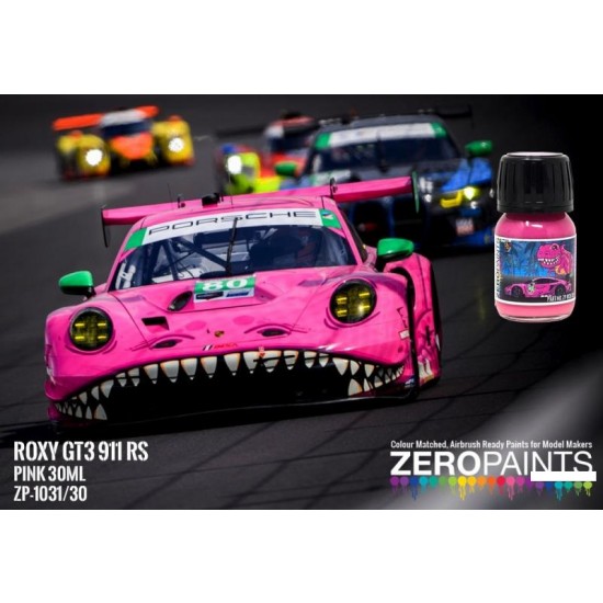 Porsche 911 GT3R Roxy Livery (GT3R Rawr) - Pink Paint (30ml)