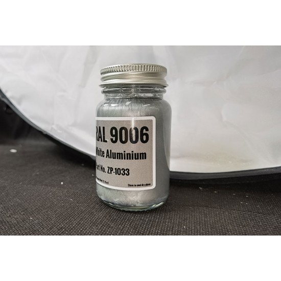 European Standard Colour - RAL9006 White Aluminium 60ml