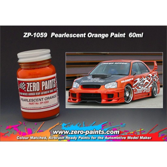 Pearlescent Orange Paint 60ml