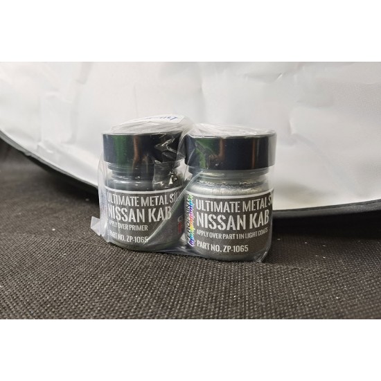 Nissan R35 (DBA) GT-R Paint - Ultimate Metal Silver (special body color) (2x30ml) KAB