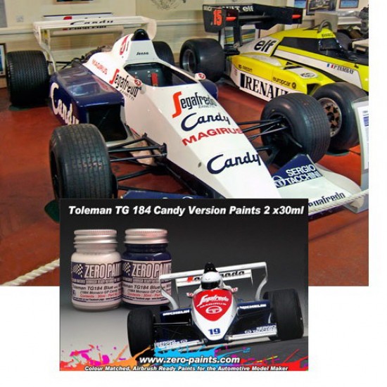Toleman TG184 Candy Version Paint Set 2x30ml