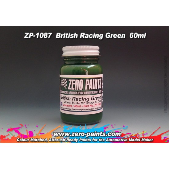 British Racing Green - BRG (Solid) Paint 60ml