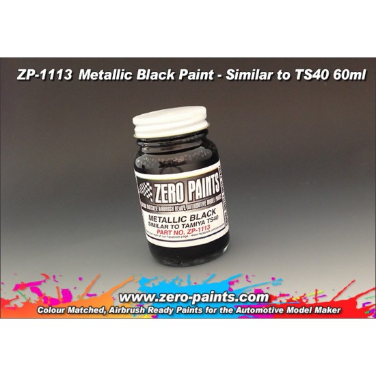 Metallic Black Paint (Similar to TS40) 60ml