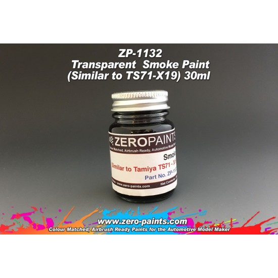 Transparent Smoke Paint (Similar to TS71-X19) 30ml
