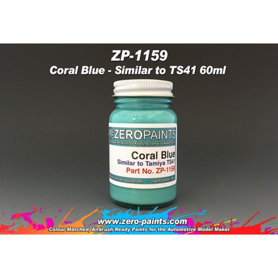 Coral Blue Paint (Similar to TS41) 60ml