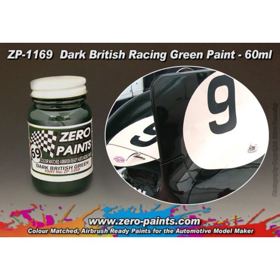 Dark British Racing Green Paint 60ml