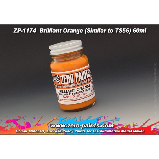 Brilliant Orange Paint (Similar to TS56) 60ml