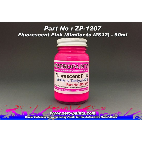 Fluorescent Pink Paint 60ml