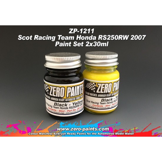 Scot Racing Team Honda RS250RW 2007 Paint Set 2x30ml