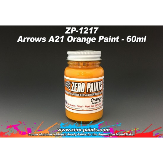 Arrows A21 Orange Paint 60ml