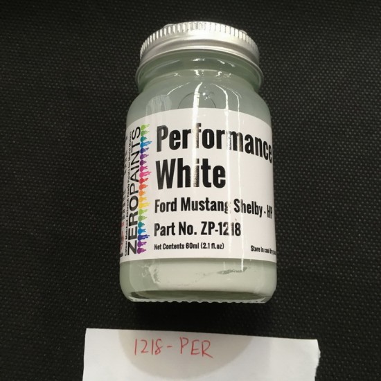 2010 Ford Mustang Shelby Paint - Performance White HP 60ml