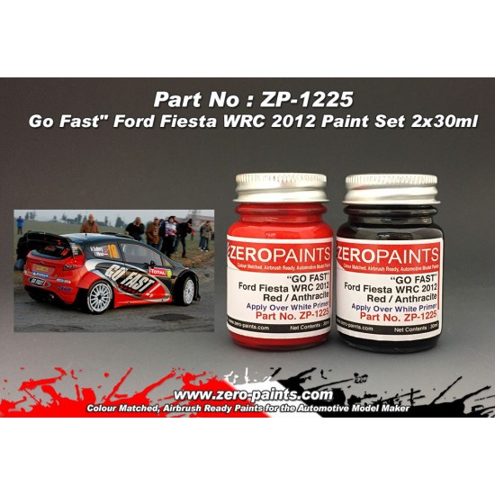 Go Fast Ford Fiesta WRC 2012 Paint Set 2x30ml