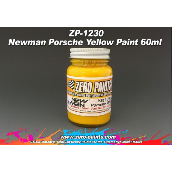 Newman Joest Porsche 956 LM 24H 1984 Winner Yellow Paint 60ml