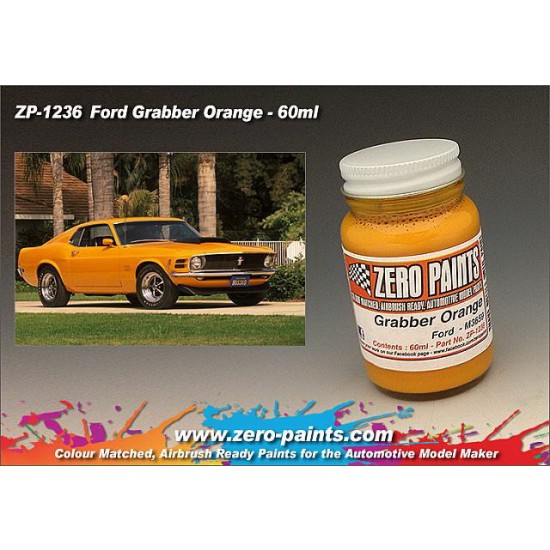 Ford Grabber Orange Paint 60ml