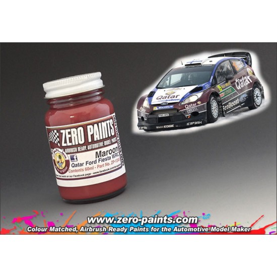 Marron Paint for Qatar Ford Fiesta WRC Paint 60ml