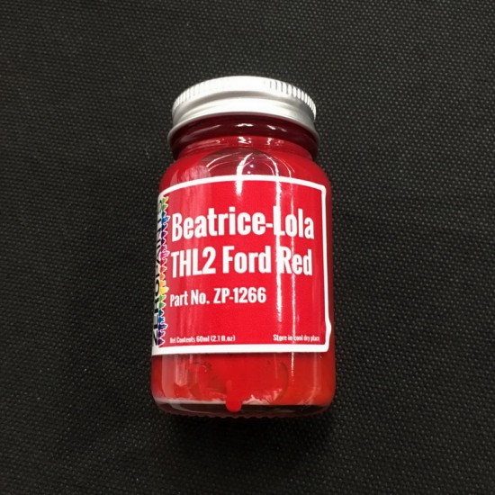 Beatrice-Lola THL2 Ford THL2 Red Paint 60ml