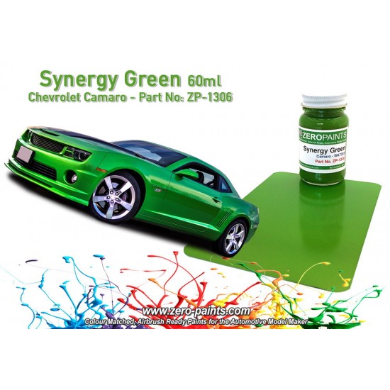 Chevrolet Camaro Synergy Green Paint 60ml