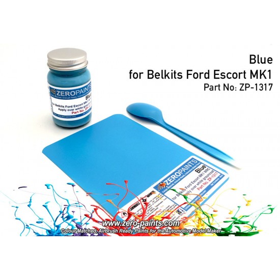 Ford Escort Mk1 WRC Blue Paint 60ml (Belkits)