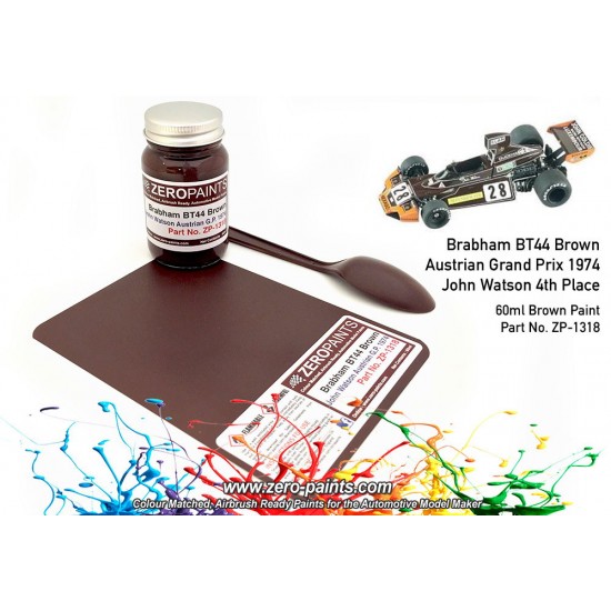 Brabham BT44 Brown Paint 60ml (John Watson Austrian G.P. 1974)