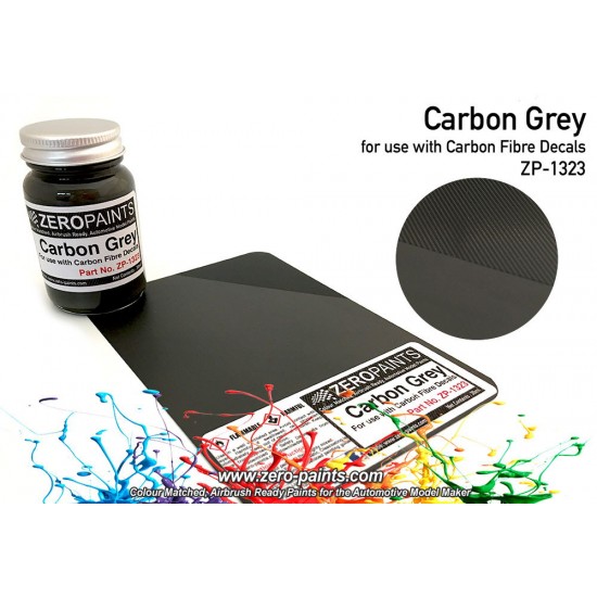 Carbon Grey (Carbon Fibre Grey) Paint 60ml