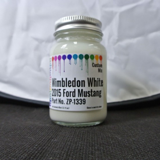 2015 Ford Mustang Paint - Wimbledon White 60ml