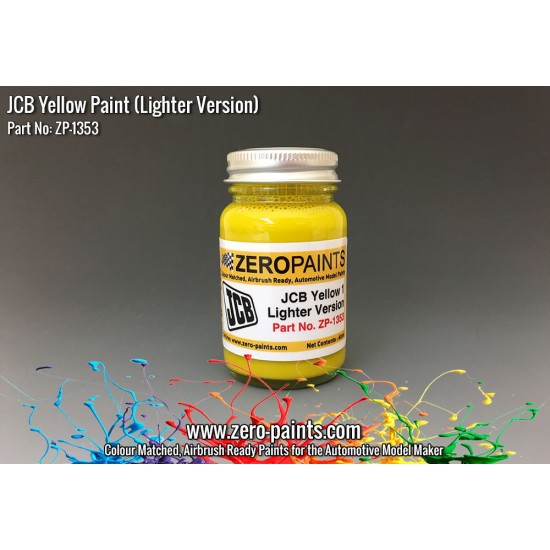 JCB Yellow (Lighter) Paint 60ml