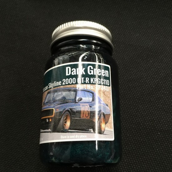 Dark Green Paint 60ml - #73 Nissan Skyline 2000 GT-R KPGC110