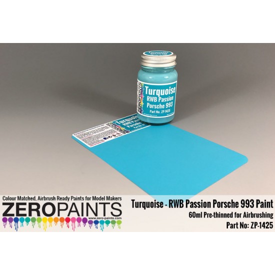RWB Rauh Passion Porsche 993 Turquoise Paint 60ml