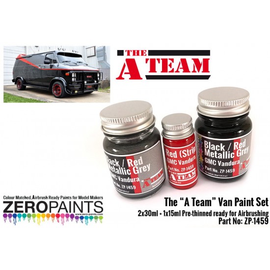 GMC Vandura A Team Van Paint Set (2x 30ml, 1x 15ml)