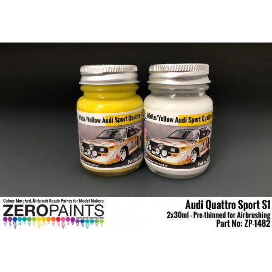 Audi Quattro Sport S1 Paint Set 2x30ml