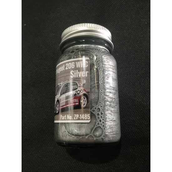Peugeot 206 WRC 2001 'Platinum Silver' Paint 60ml
