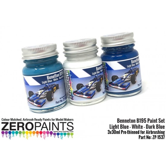 Benneton B195 Paints 3x30ml