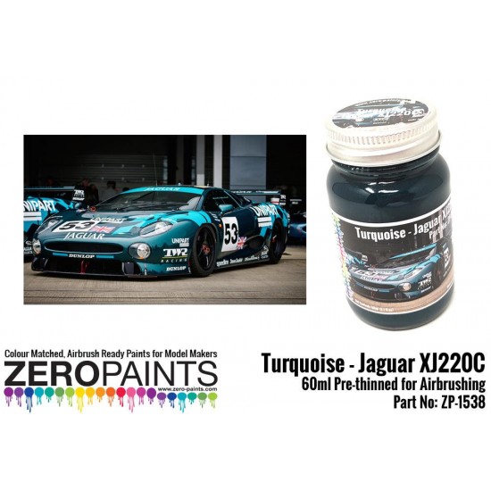 Jaguar XJ220C Turquoise Paint (60ml)
