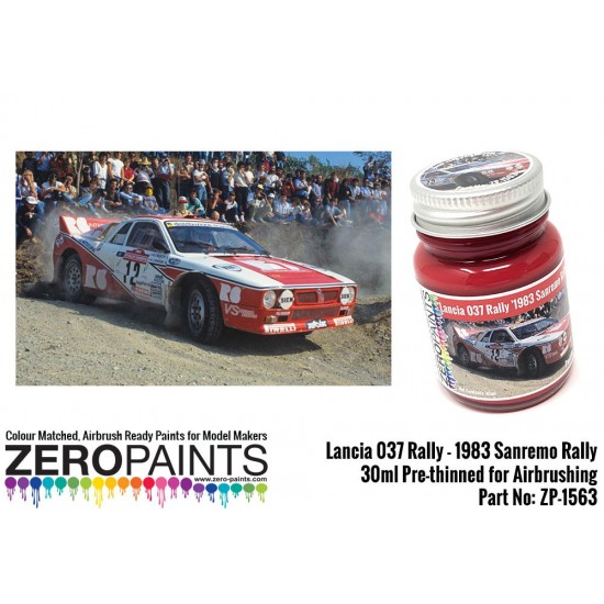 Lancia 037 Rally '1983 Sanremo Rally' Red Paint 30ml