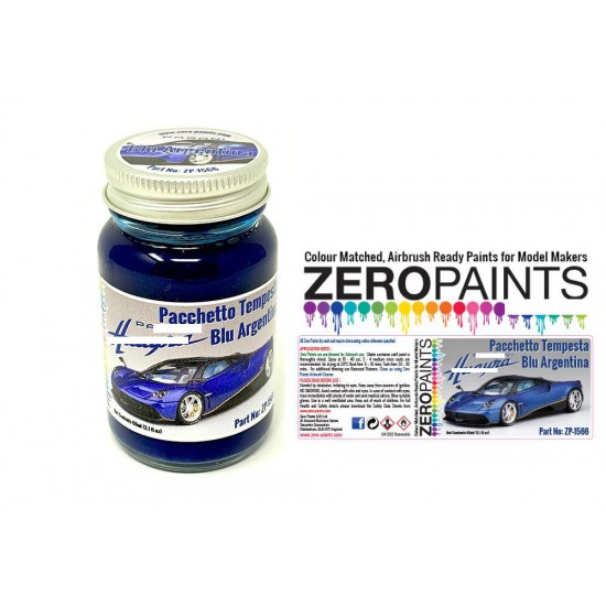 Blu Argentina - Pagani Huayra Pacchetto Tempesta Paint (60ml)
