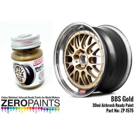 BBS Wheel Gold Paint (30ml)