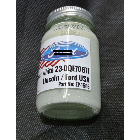 Ford USA Paint - Lincoln Starmist White 23-DQE70671 (60ml)