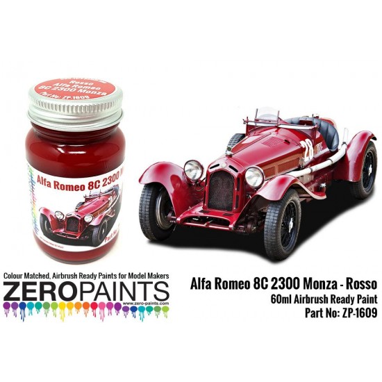 Alfa Romeo 8C 2300 Monza Rosso Paint (60ml)