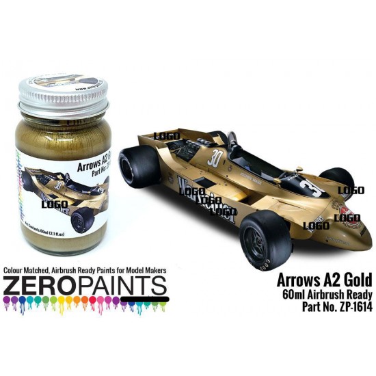 Arrows A2 Gold Paint (60ml)