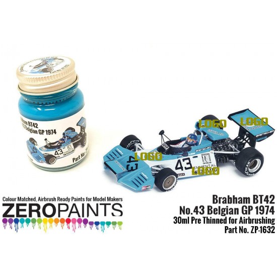 Brabham BT42 Blue Turquoise Paint (30ml)