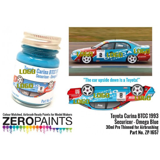 Toyota Carina BTCC 1993 Securicor - Omega Blue - 30ml